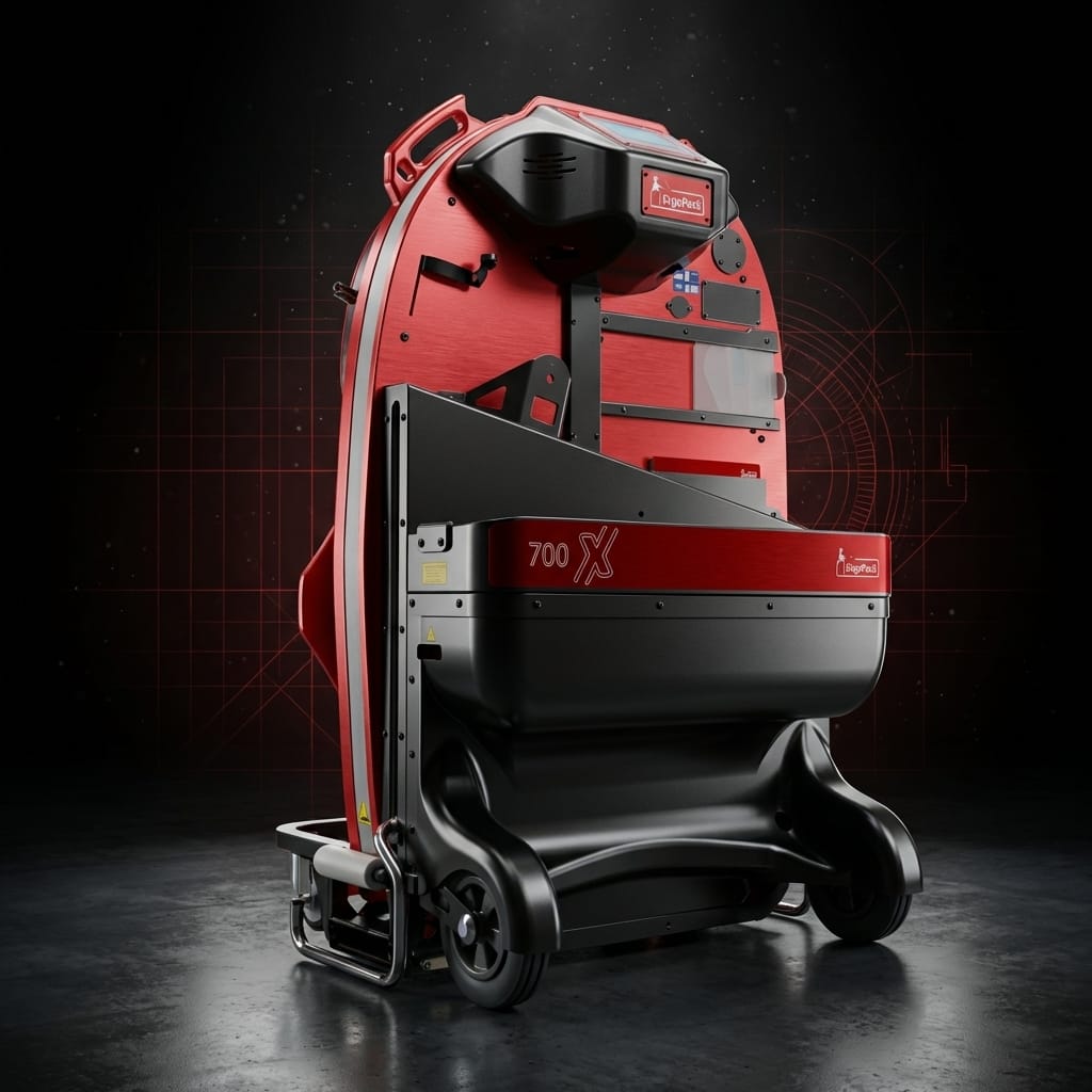 Ergonomic pallet strapping machine for automatic pallet strapping and workspace efficiency